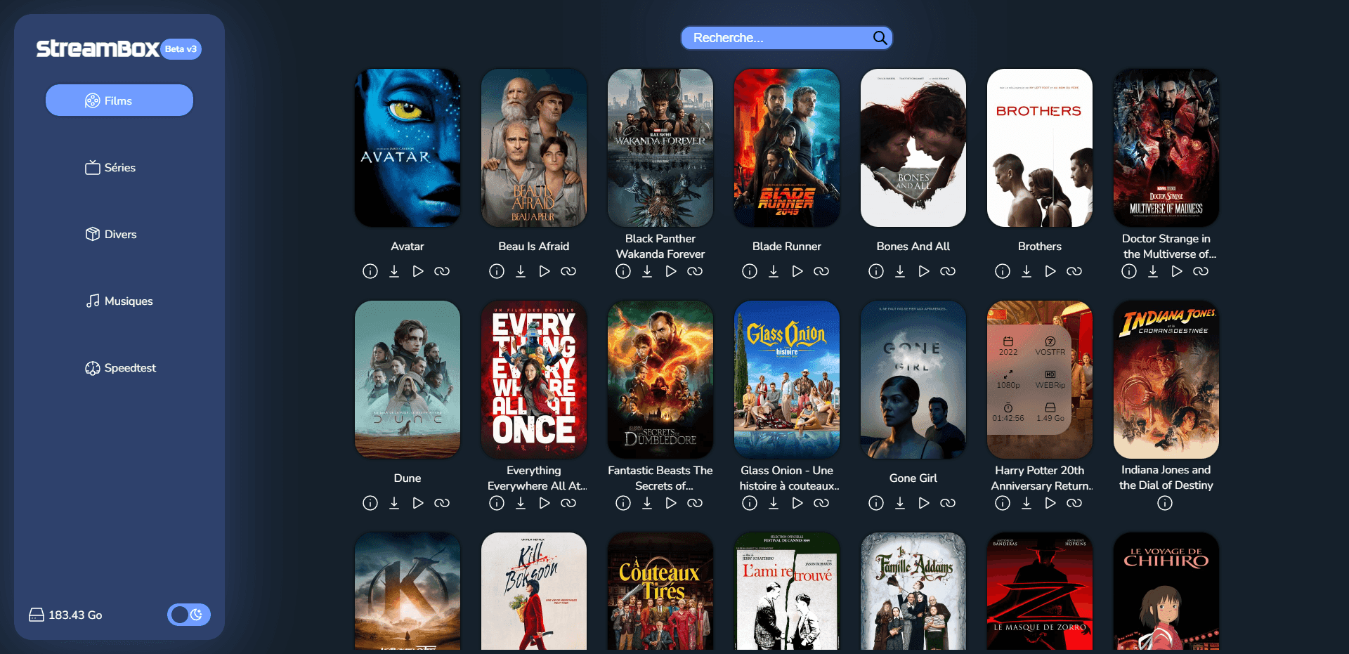 Streambox - Streaming